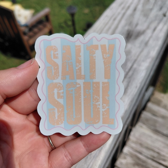 Beachy Cowboy Boots Sticker - Picture 4 of 4